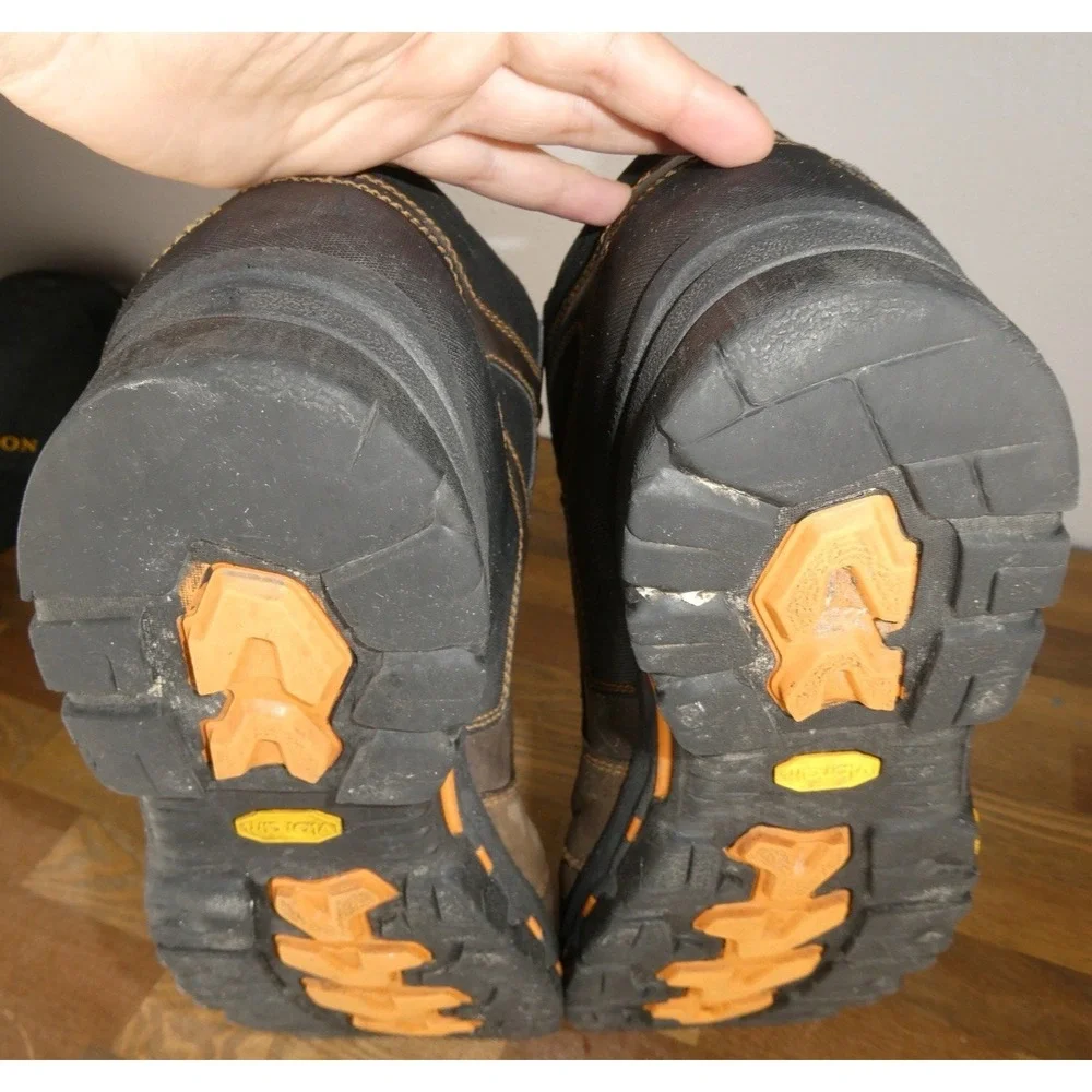 Danner Vicious 13860 Gore-Tex Vibram Work Boots‎ Men 14 Brown Comp Toe EH ASTM